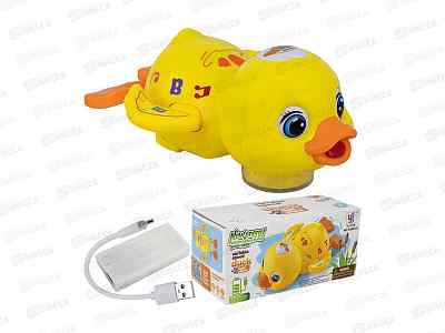 Игрушка на батарейках YJ388-91 Утенок в коробке, FCJ1495767