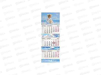 Календарь АД 2027 кварт. 3бл. Друзья 0607.303