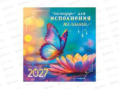 Календарь перекидной 2027 ЛиС для исполнения желаний, ПК-27-085