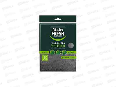 Master FRESH Микрофибра Умная салфетка 30*40см 1шт С0008588