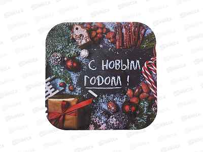 Подставка  п/горячее дерево НГ 18*18см С-94