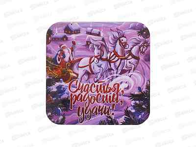 Подставка  п/горячее дерево 14,5*14,5см В-58 НГ