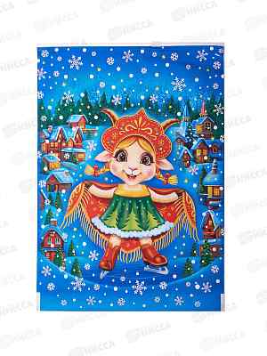 Пакет зиплок с замком, ПДВ, 25*35/65 Какао *25/250