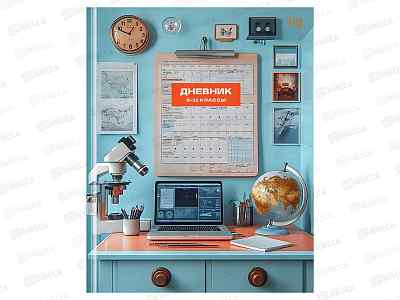Дневник BG Ученый 5-11кл. тв.обл. глянц. ламинация 48л. 62130  *30