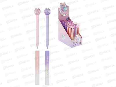 Ручка шар. MESHU Glossy Paw синяя 0.7мм MS_65681 *18