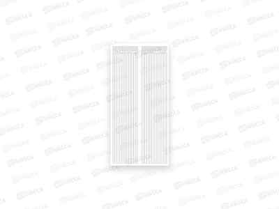 Занавес (сетка москитная) для дверей HP-MD01W на магн 100*210см белый