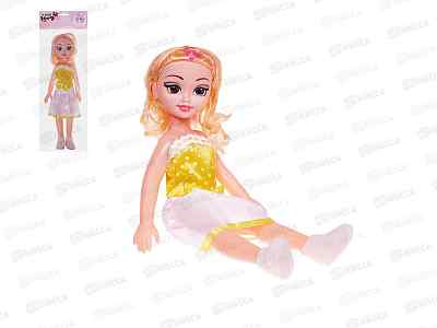 Кукла 25см, 2131554, со звуком, 3 вида, в пакете 10,5*5*31см