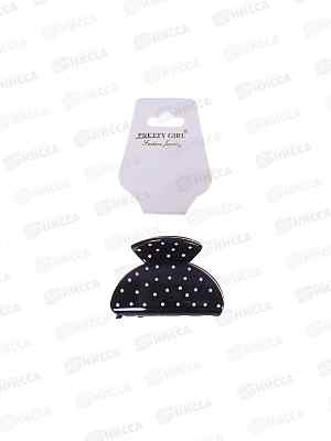 Pretty Girl Крабик для волос TS-B133 в горошек 6см *12