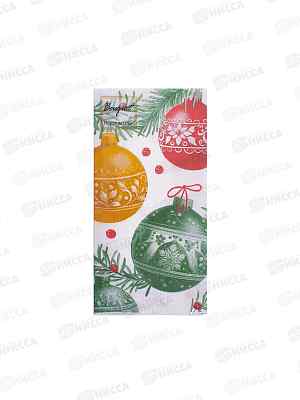 Салфетки 2сл 20л  33*33 Bouquet Original 1/8 Новогодн.украшен*12 25591