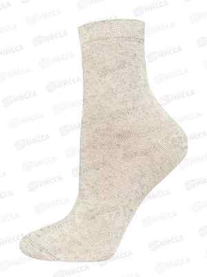 Носки жен 1606 LINEN 000 натуральный 25