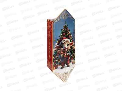 Коробка для сладостей MI Веселый барашик, Конфета (700г), ПП-1701