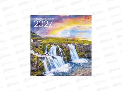 Календарь перекидной 2027 ХАТ Красота водопада 30*30см. 29713 *20
