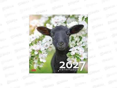 Календарь перекидной 2027 ХАТ Символ года.  30*30см. 36886 *20