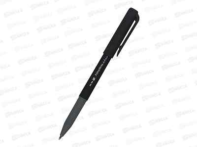 Ручка мас. B.V. PrimeWrite  Black, синяя, 20-0295/04 *24