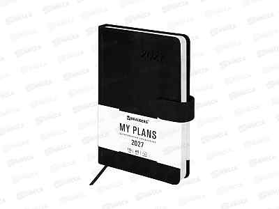 Ежедневник BRAU 2027 А5 Legend под кожу, черный 117922 *10