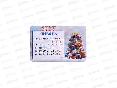 Календарь деревянный Овца/Коза 2027 нг27-к4-008