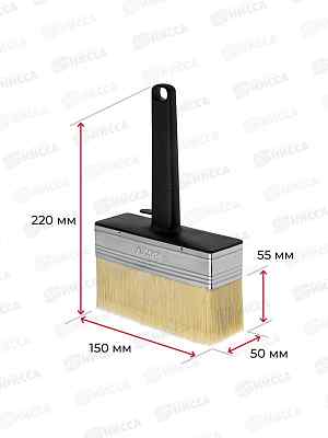 Ракля универсальная 150*50мм СТАНДАРТ синтетическое волокно *25