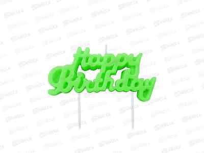 Свечи д/торта СИТИ ХОУМ Топпер Happy Birthday (ДР13) CNDTP