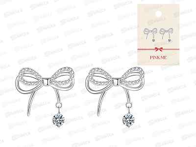 Серьги СИТИ ХОУМ AWE0005 (PinkMe)