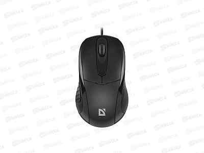 Мышь Defender Standart MB-580  3кн+кл  черный