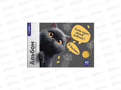 Альбом для рисования 40л Funguru &quot8 чудо света&quot, D-608B-4100-11 *12/72