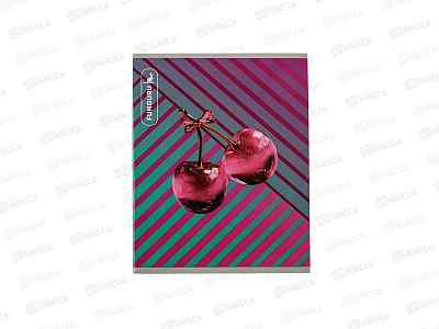 Тетрадь 48л клетка Funguru &quotВишинки&quot D-608B-4101-5 *12/240