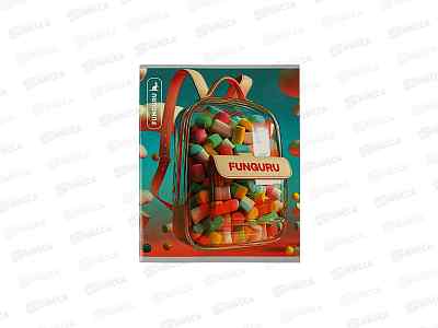 Тетрадь 48л клетка Funguru &quotМаршмеллоу&quot D-608B-4101-2 *12/240