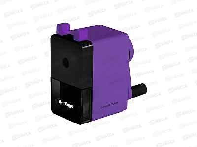 Точилка мех. Berlingo Color Zone фиолетовая BM1269_V *1