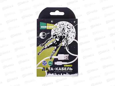 Дата-кабель More USB 2.0A для Type-C choice K14a TPE 0.25м белый *24
