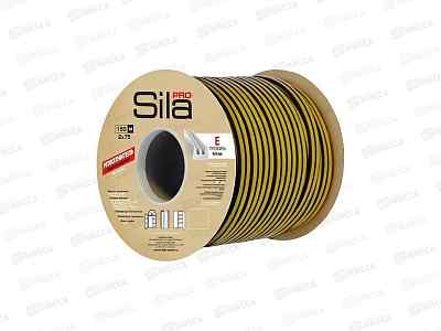 Уплотнитель самоклеящийся SILA  9*4мм E-150м (черный) *6