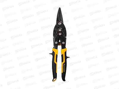 Ножницы по металлу двухшарнирные CrMo 250мм прямой рез RAGE Furious, 850007   *6/36