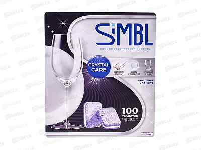 Simbl Таблетки для пмм 4*100шт Кристальная забота