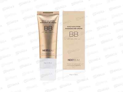 Nextbeau ББ крем Освежающий с золотом 01 Светло-бежевый 50г