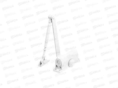 Доводчик дверной Стандарт MAX ДД 132/2-3 A-W (до 80кг) бел RAL9016