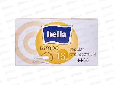 БЕЛЛА Тампоны б/а регуляр стандарт 16шт BE-032-RE16-Е03 *40