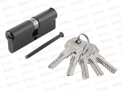 Цилиндровый механизм MAX 80 Стандарт SN 5кл 40*40BL 5кл. мат.черн *10