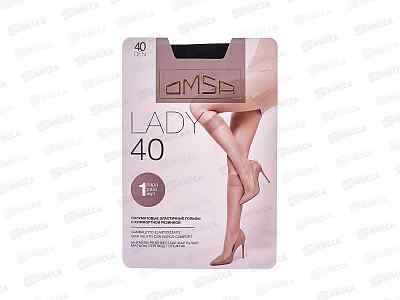 Omsa гольфы Gamb Lady 40den unico nero *20