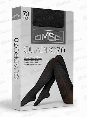 Omsa колготки Quadro 70 (nero, IV)