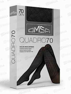 Omsa колготки Quadro 70 (nero, XL)