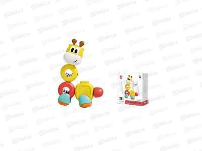 Игрушка "Жираф" 3081265 развив. детали, в коробке 16,5*7,7*19,5см