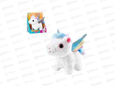 Игрушка мягкая &quotЕдинорог&quot 2966018 на бат. ходит, шевелит головой в/к