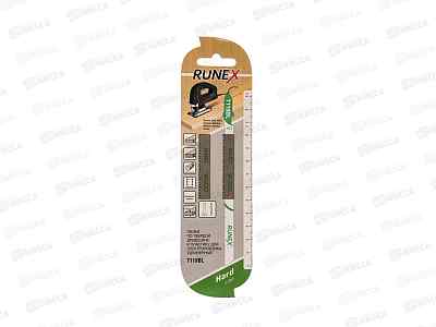 Пилки 132х107мм 12з/д(древесина,фанера,ДСП,пласт h=4-100mm) T119BL 2шт RUNEX *10/400