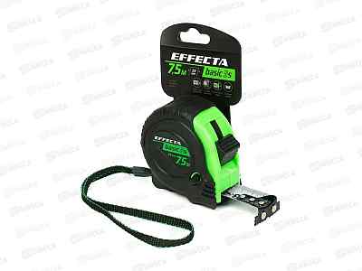 Рулетка с магнитом EFFECTA Basic 3S 7,5м / 25мм, 3 стопа