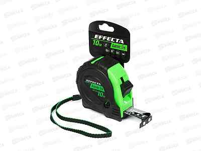 Рулетка с магнитом EFFECTA Basic 3S 10м / 25мм, 3 стопа