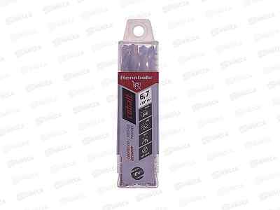 Сверло по металлу 6,7х101мм, HSS-Co, Р6М5К5, 10шт RENNBOHR COBALT PROM