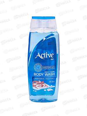 Active Гель душ парфюм Care&Beauty Увлажнение с морс сол и водор 400мл