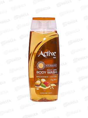 Active Гель душ парфюм Care&Beauty Питание с экст жож и масл мак 400мл