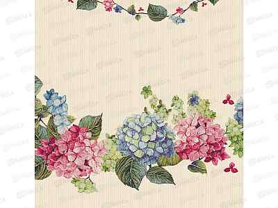 Клеенка Grace ткань ПУ 1,5х15м 10отрезов 150*150см SX-NY643-01 127992
