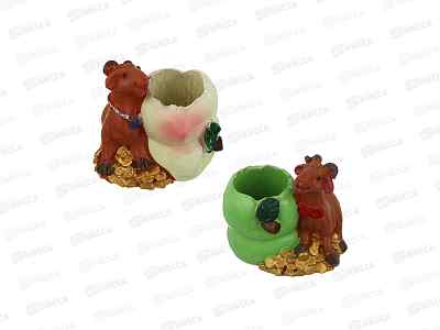 Фигурка Символ года с подставкой 4см, 2 вида, 398-883  г