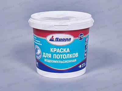 Краска в/э для потолка Д-212 1,5кг *1/12